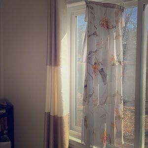 White House black Market strapless ruffle dress